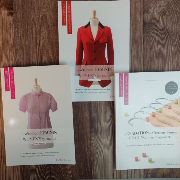 Devenir modéliste:  Le vêtement féminin (Tom 1 + Tom 2) + Gradation du Vêtement féminin